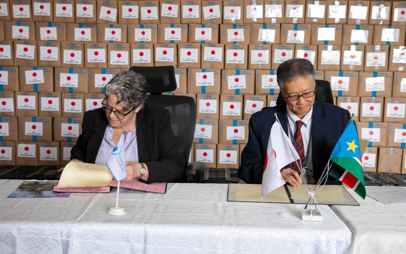 Japan contributes over Three Million Dollars for life-saving aid